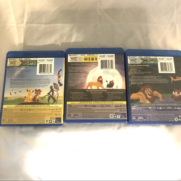 Lion King Trilogy dvd - Picture 6 of 6